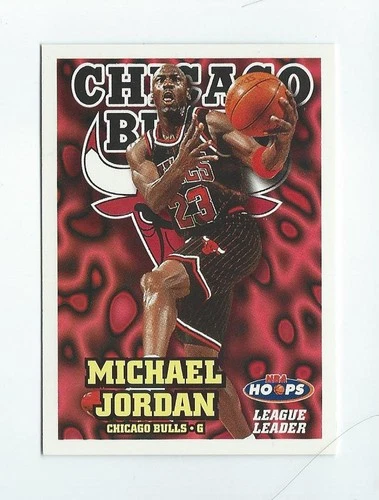 1997-98 Hoops #1 Michael Jordan (League Leaders) Bulls