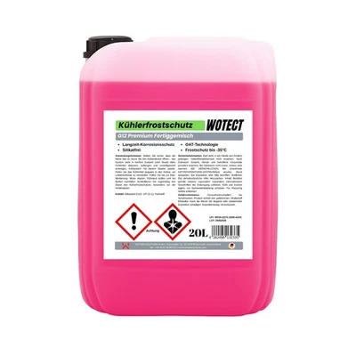 Kühlerfrostschutz G12 Fertiggemisch Kühlmittel Antifreeze -35 °C 5L 10L 15L 20L - Bild 1 von 4