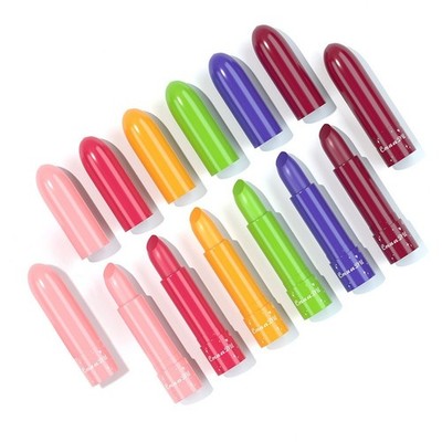 CmaaDu Lippenstift Set 6 Stück Fruchtgeschmack Farbwechsel Feuchtigkeitsformel