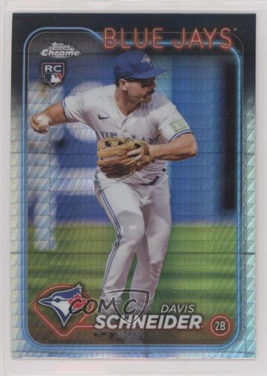 2024 Topps Chrome Prism Refractor Davis Schneider #290 1d7n