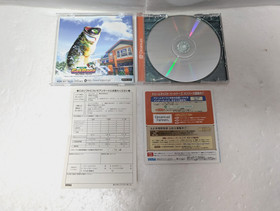 Dreamcast Fishing Controller HKT-8700 Get Bass SEGA  DC Japan Box  Manual