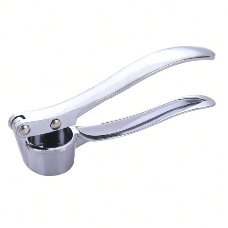 Металлическая дробилка для чеснока 1 шт., ручной имбирный пресс кухонный инструмент - Изображение 3 из 4