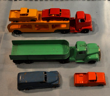 Lot of Tootsie Toy Tractor Trailer Trucks VG to Excellent 1960's vintage