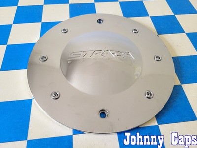 STRADA Wheels # 61402085F-2 . CHROME Custom Wheel Center Cap  [43]  (QTY. 1)