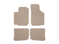 Veloursmatten für Skoda Octavia I Bj. 1996 - 2010 Passform Automatten BEIGE LUX