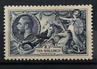KING GEORGE V SG 452 10S INDIGO RE ENGRAVED LIGHTLY M/MINT