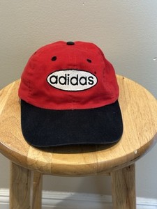 未使用✴︎90’s adidas\" Vintage Snapback Cap Vintage 90s Adidas Trefoil SnapBack Hat Cap Embroidered
