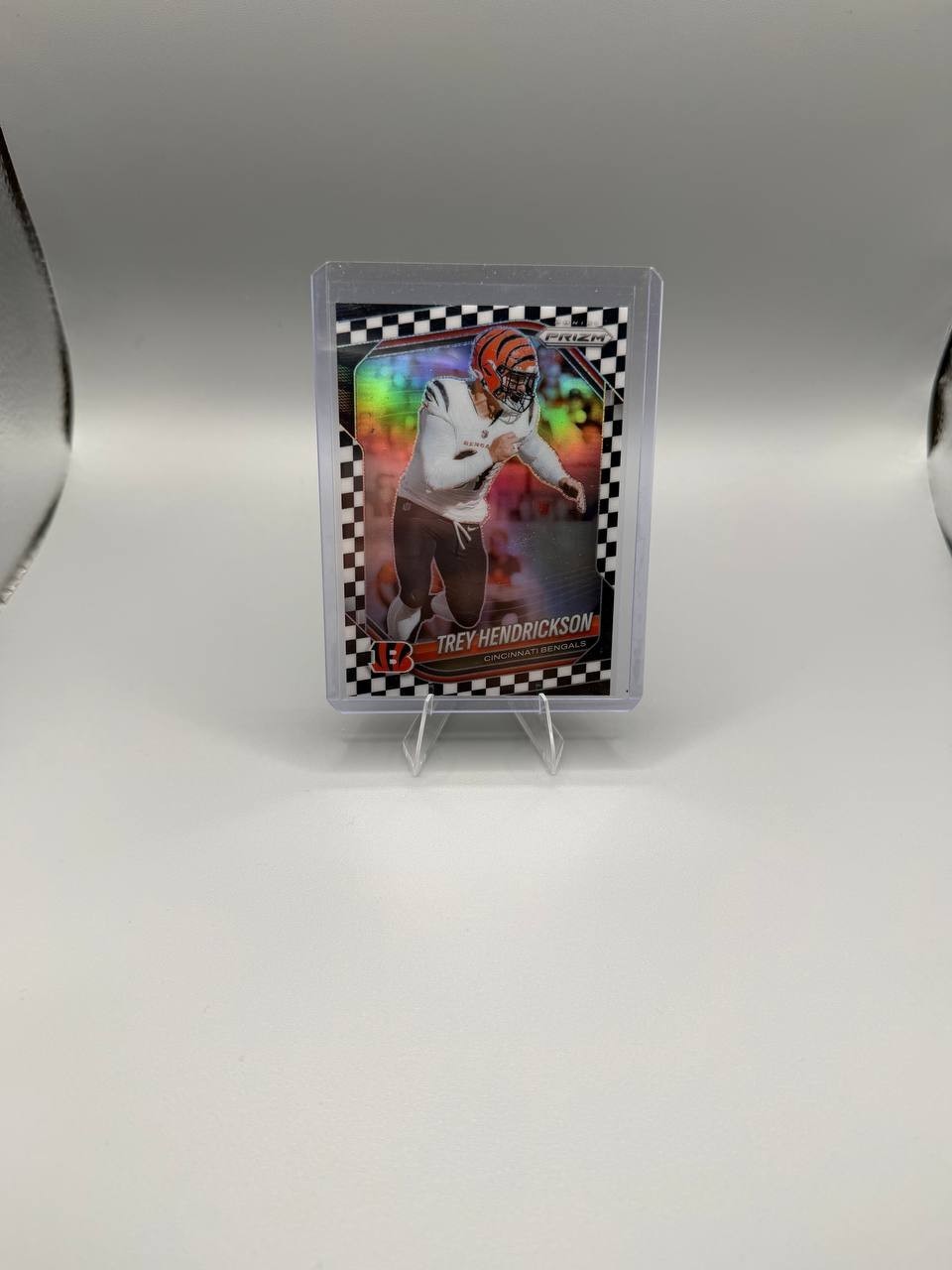 2025 Panini Prizm - Trey Hendrickson #291 Black & White Checker Prizm - SSP!!!