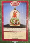 San Francisco Music Box-Santa W/ Tree& Teddy Bear “The Christmas Song” Snowglobe — photo 2