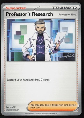 Pokemon Professor's Research Jesse Parker The Don 2024 World Championship Deck