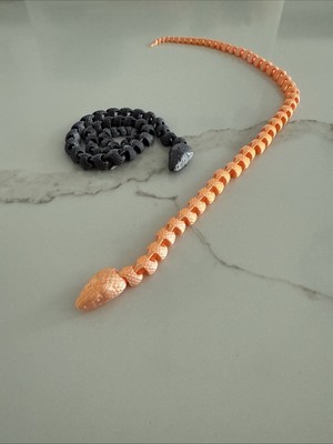 3-D Printed Movable Snakes