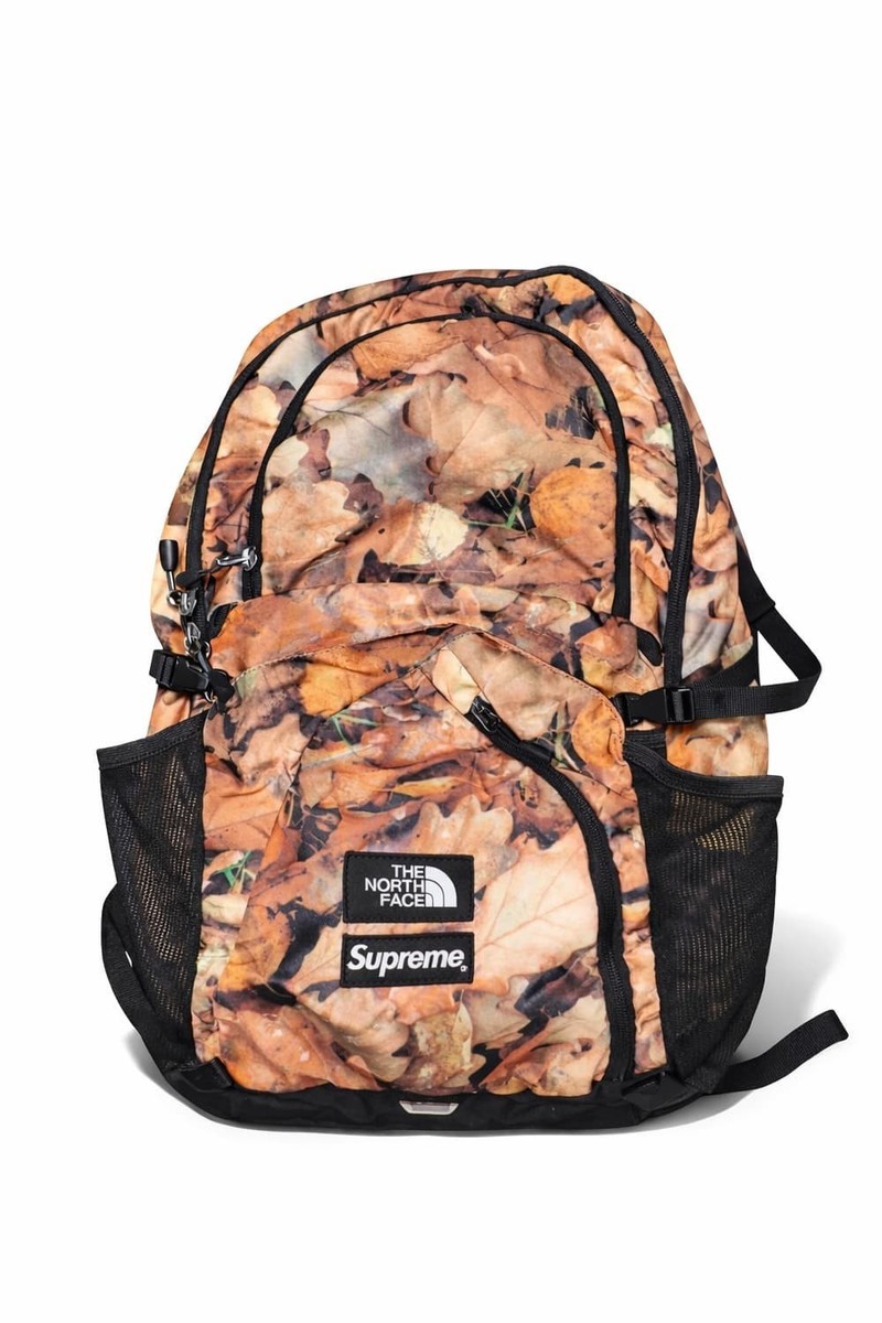 Supreme The North Face Pocono Backpack Leaves FW16 TNF Brown Camo