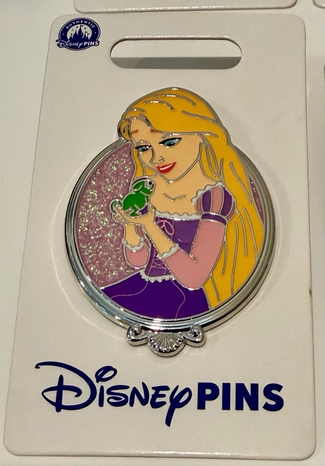 Juego completo de 12 prendedores de princesa Disney auténticos nuevos en tarjeta original - ¡Raro! Foto 4 de 4