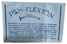 PSI Flexion Bending Nail by Doc Dougherty Magic Mentalism Tricks