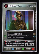 Star Trek CCG Nine of Fifteen Near-Mint/NM Common – The Borg 2001