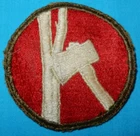WW2 ERA UNITED STATES 84th INFANTRY DIVISION US ARMY MILITARY PATCH BADGE