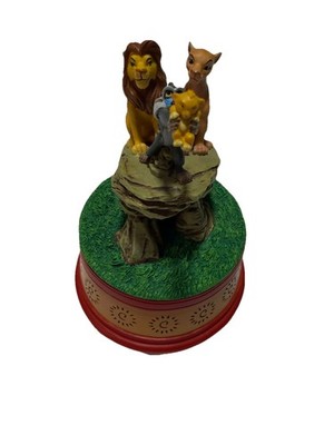 Disney Lion King Revolving Musical Figurine Circle of Life Enesco Vtg 1994 WORKS