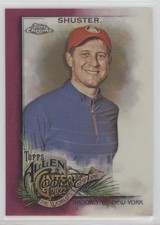 2022 Topps Allen & Ginter Chrome Magenta Refractor 89/199 John Shuster #214 4l8