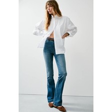 SPANX SPANXshape EveryWear Flare Jeans in Vintage Indigo Size Medium