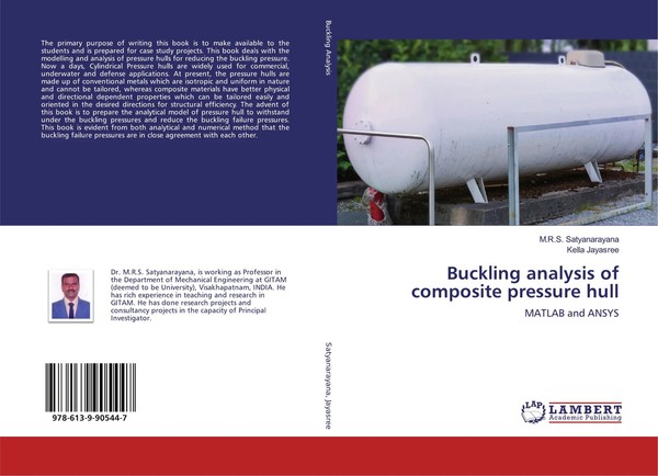 M. R. S. Satyanarayana (U. A.) | Buckling Analysis Of Composite Pressure Hull-image