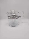 Pyrex Flameware 9 Cup Percolator Complete - #7759 - Mint Condition