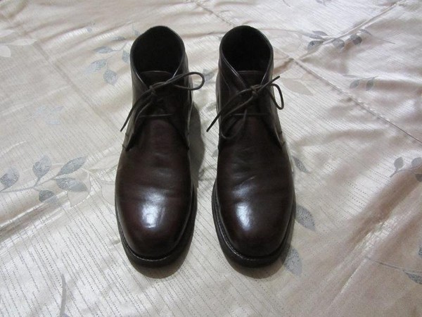 Men Silvano Sassetti Boots Brown Leather 43.5