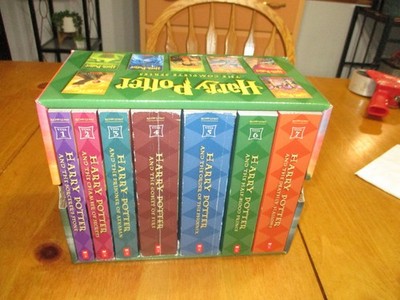 Harry Potter Complete Series Box Set J.K. Rowling 7 Books Softcover ,Very Nice!