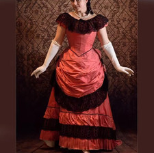 1800s Victorian Era Dresses Edwardian Clothing Old Vintage Victorian Bustle