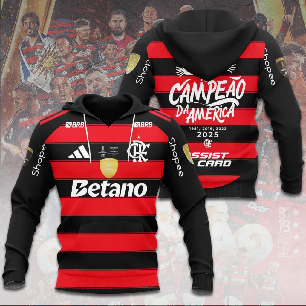 Clube de Regatas do Flamengo 3D Apparel