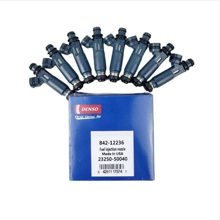 Set Of 8 Fuel Injector 23250-50040 For 01-04 Toyota Sequoia 4.7L Toyota Tundra - Imagem 2 de 4