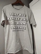Rare Big Lebowski That Rug Really Tied the Room Together Mens T Shirt Large 