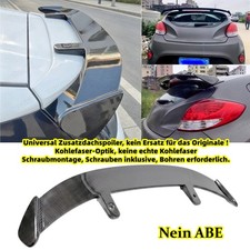 Dachspoiler Carbon‑Optik Universal F&uuml;r Hyundai Veloster FS 2011-2017 Heckspoiler