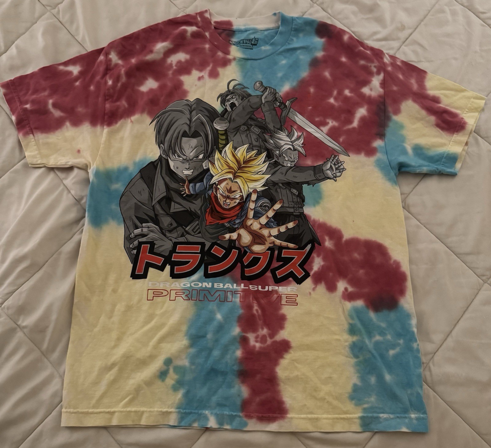 Primitive Dragon Ball Super Future Trunks Tye Dye… - image 1
