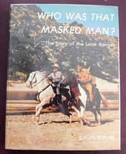 Who Was That Masked Man signed Book & Photo COA 1st Printing