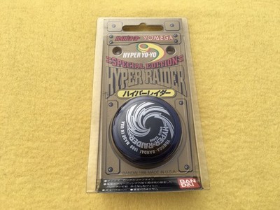 YOMEGA HYPER RAIDER  HYPER YO-YO  BLUE COLOR   BANDAI 1998  NEW IN PACK    USA