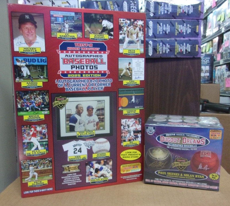 2026 TRISTAR DUGOUT DREAMS  BASEBALL + 2025 AUTOGRAPH 8 X 10