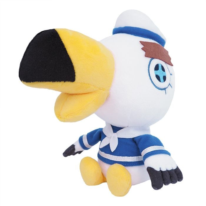 Peluche Animal Crossing Gulliver taille S pour décorer votre bureau de gaming