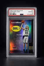 Jason Williams 2000 Fleer Mystique Dial One PSA 10 GEM MINT RARE POP 🔥