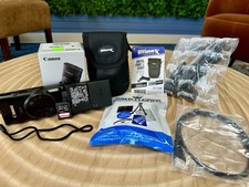 Canon PowerShot ELPH 360 /IXUS 650 Bundle 128GB SD Card Case Charger Accessories
