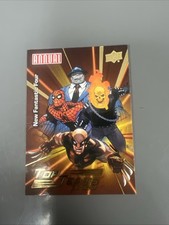 2022-23 Upper Deck Marvel Annual Top Teams The New Fantastic Four #TT-7