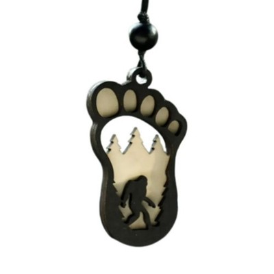 Lightweight Keychain Charm Wild Man Design Portable Outdoor Lover Gift