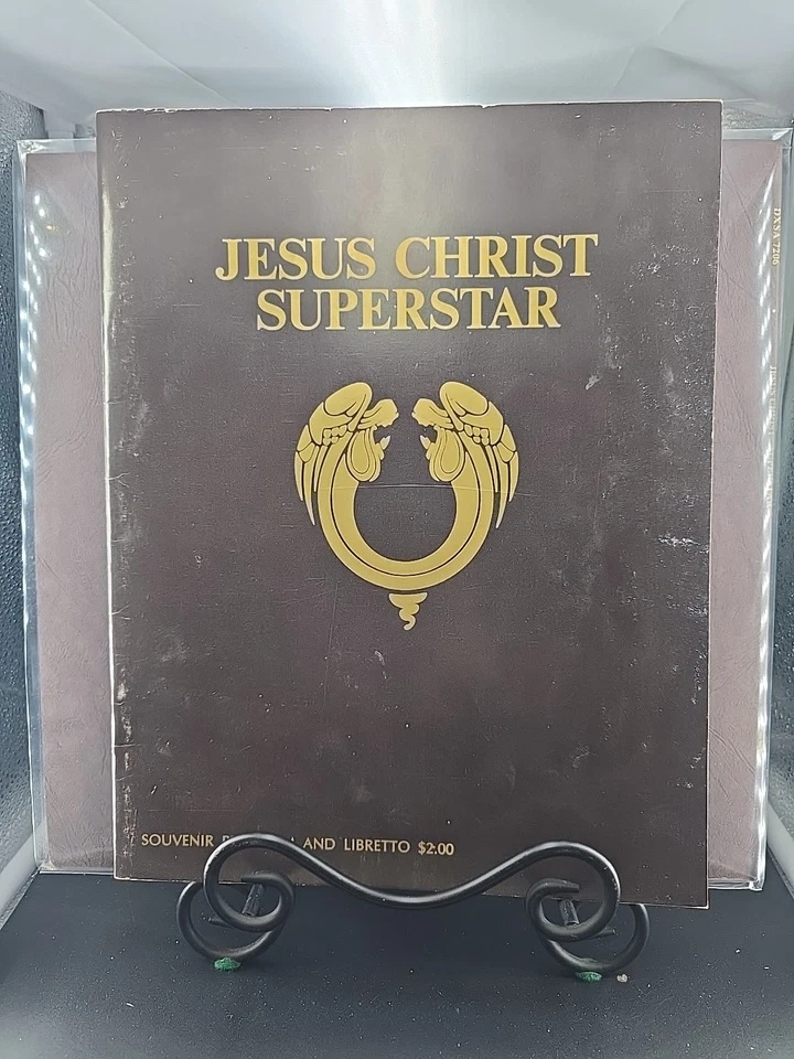 Jesus Christ Superstar 1970 OG 2LP Vinyl Record W/Souvenir Program VG+/VG+ - Image 3 of 4