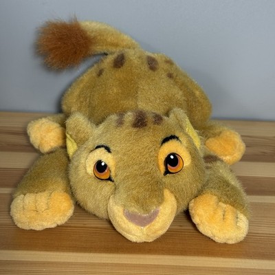 Vintage Disney Store Lion King Simba 8'' Plush Lion Cub