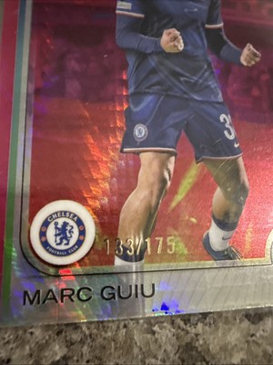 2024 25 TOPPS CHROME MARC GUIU PINK PRISM FUTURE STARS 133