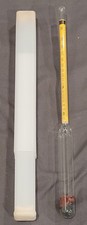 Proof and Tralle or Alcohol Hydrometer Alcoholmeter Spiritometer for Moonsh...