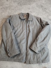 Dockers Jacket Mens XXL Quilted Full Zip Black Mock Neck Heavyweight Insulated