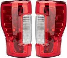 Tail Light Assembly Compatible With 2017-2019 Ford F-250 F-350 Super Duty Driver
