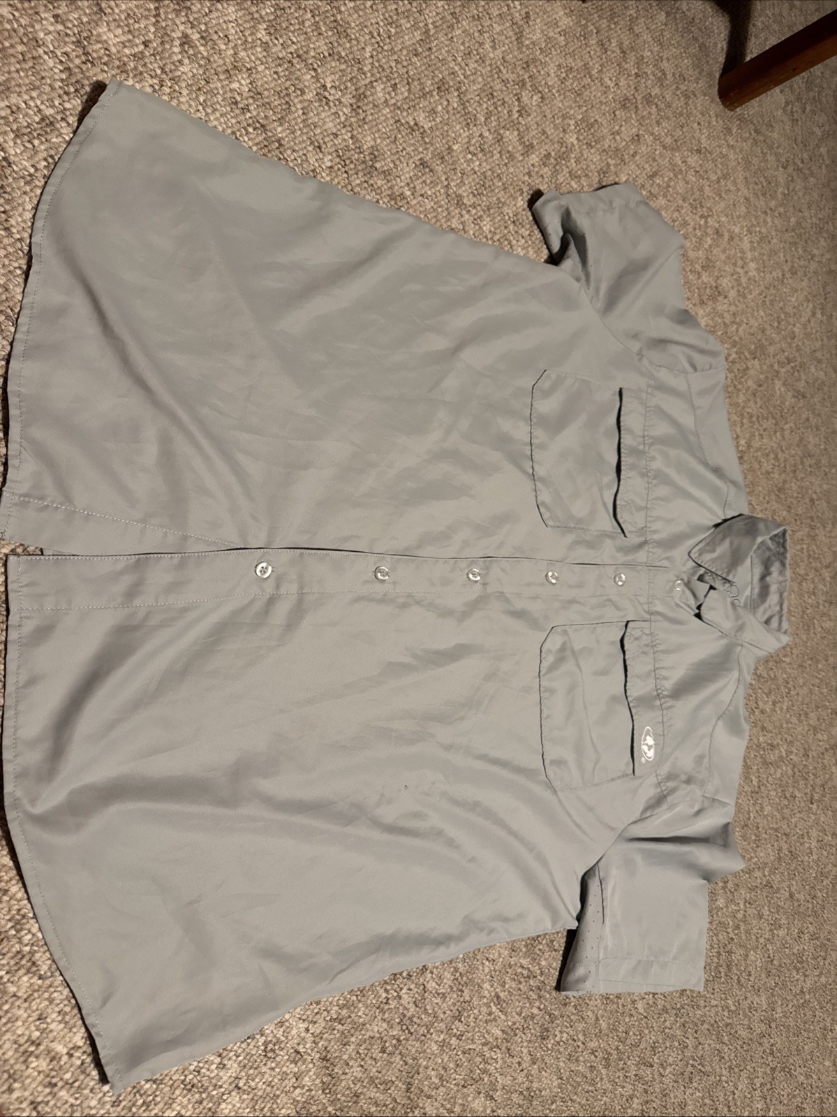 Mens Large Engineered Angling Gear Button Down Sh… - image 1