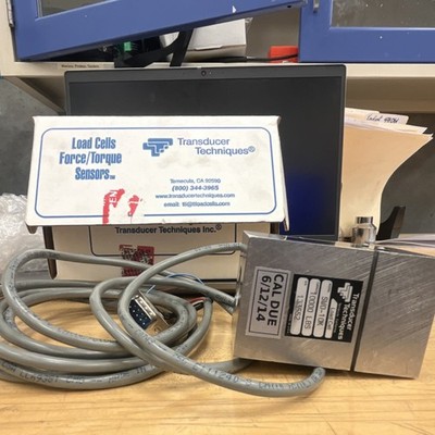 Transducer Techniques SWO-10K Load Cell Sensor with Connector