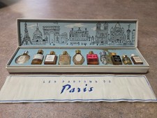 Rare Vintage 10 Bottle Set Les Parfums De Par...